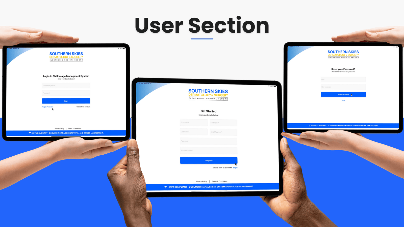 emr user profile