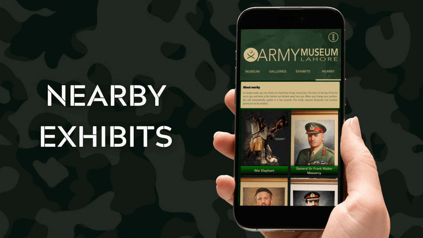 nearby exhibits