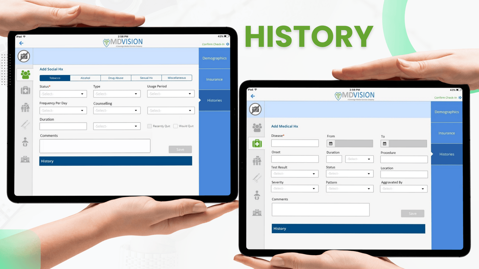 patient history social hx